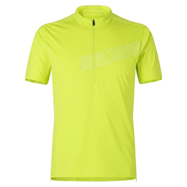 Montura Way Zip T-shirt Med Korta ärmar Grönt XL Man