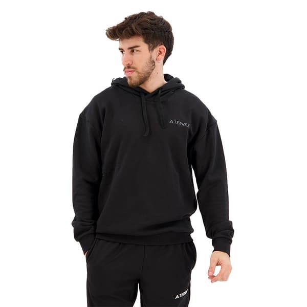 Adidas Organiser Logo Hættetrøje Sort S Mand