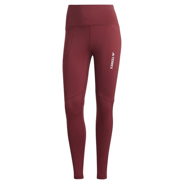 Adidas Organiser Multi Brushed Leggingsit Punainen L Nainen