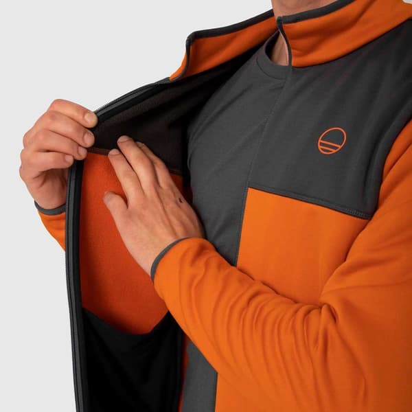 Wildcountry Stamina Sweatshirt Med Dragkedja Orange 2XL Man