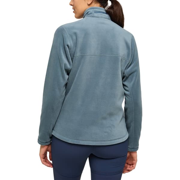 Haglofs Hajk Mid Sweatshirt Med Dragkedja Grå L Kvinna