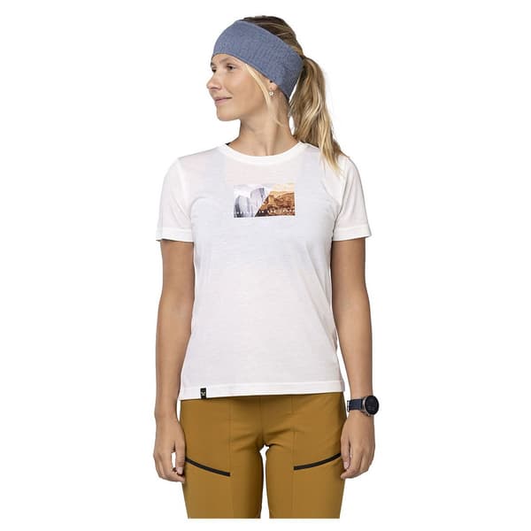 Salewa Pure Design Dry T-shirt Med Korta ärmar Vit XS Kvinna