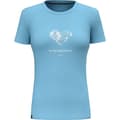 Miniatyrbillede 1 af 2: Salewa Pure Heart Dry T-shirt Med Korte ærmer Blå 2XS Kvinde