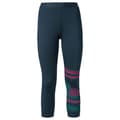 Miniatyrbillede 1 af 2: Vaude Monviso Wool 3/4 Leggings Blå 40 Kvinde