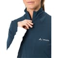 Miniatyrbillede 6 af 6: Vaude Monviso Wool Halv Lynlås Langærmet T-shirt Blå 42 Kvinde