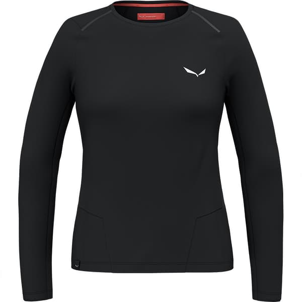 Salewa Pedroc Dry T-shirt Med Lång ärm Svart L Kvinna