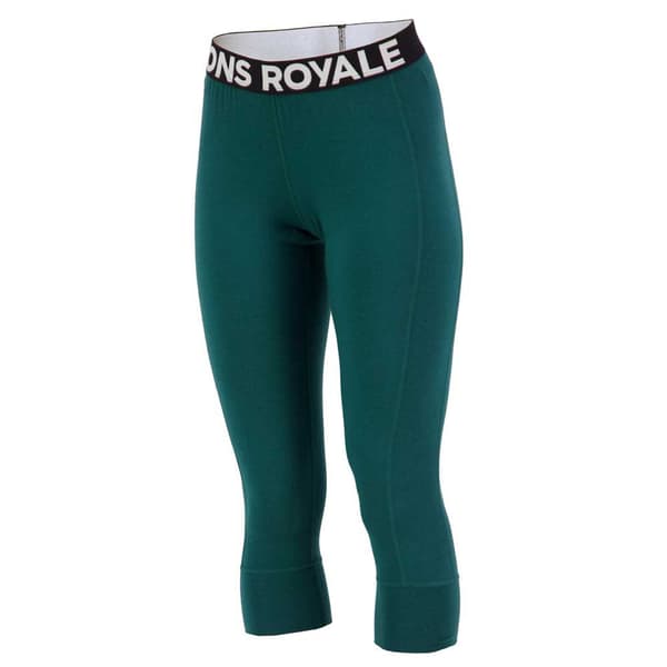 Mons Royale Cascade Flex 3/4 Leggings Grönt XS Kvinna