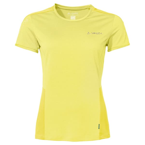 Vaude Elope T-shirt Med Korta ärmar Gul 38 Kvinna