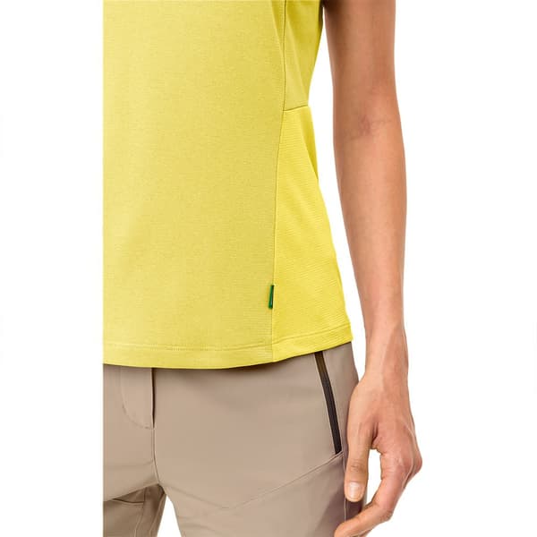 Vaude Elope T-shirt Med Korta ärmar Gul 38 Kvinna