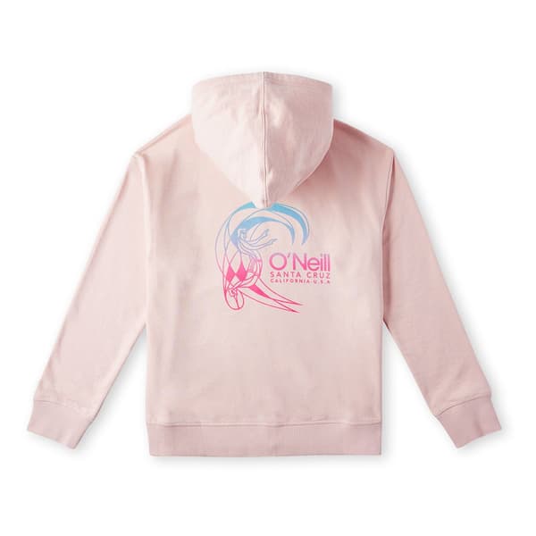 O´neill Circle Surfer Sweatshirt Med Dragkedja Rosa 14-15 Years Flicka
