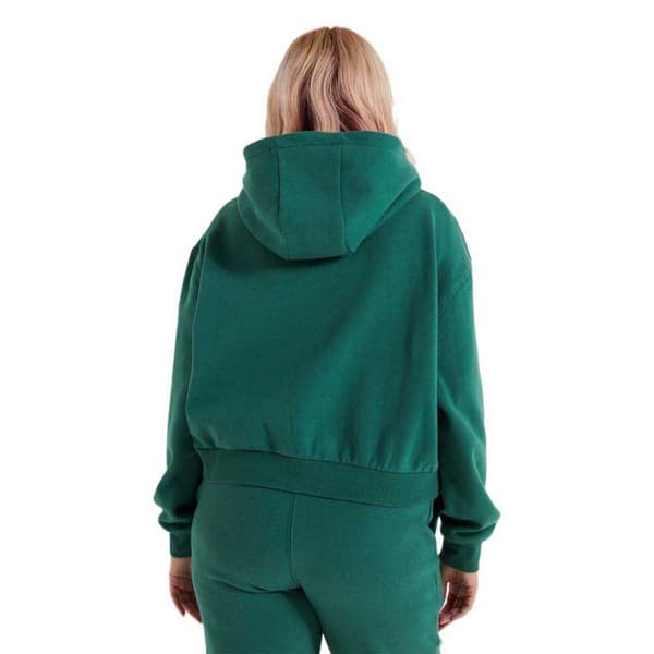 Ellesse Ramo Cropped Tröja Med Huva Grönt 12 Kvinna