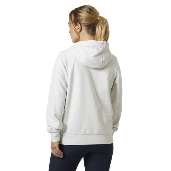 Helly Hansen Logo Full Zip 2.0 Sweatshirt Med Lynlås Grå S Kvinde