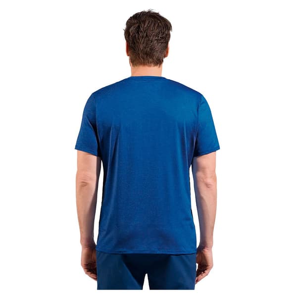 Odlo Ascent Sun Sea Mountains T-shirt Med Korta ärmar Blå S Man