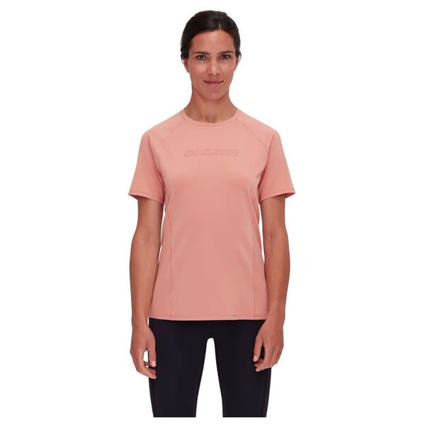 Mammut Selun Fl Logo T-shirt Med Korta ärmar Orange S Kvinna