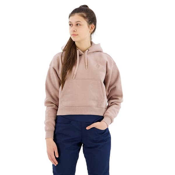 Black Diamond Crop Huppari Pinkki M Nainen