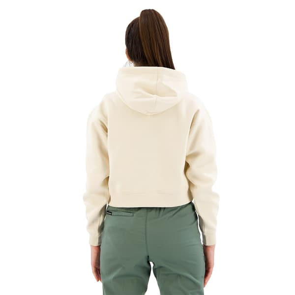 Black Diamond Crop Tröja Beige M Kvinna