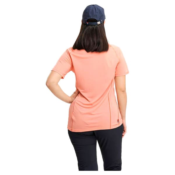 Elevenate Skyward T-shirt Med Korta ärmar Orange XS Kvinna
