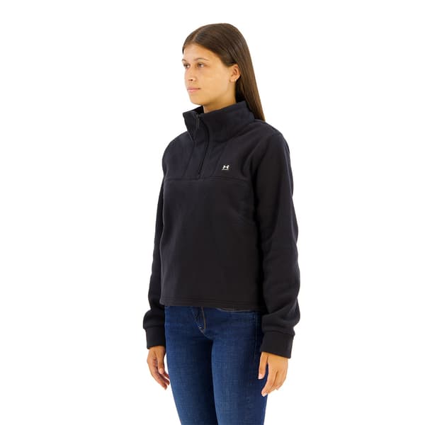Under Armour Expanse Fleece Halv Lynlås Sweatshirt Sort XL Kvinde