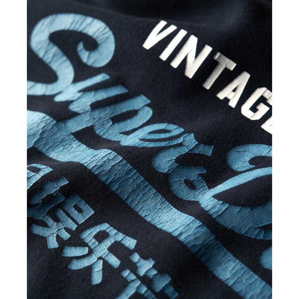 Superdry Duo Vintage Logo Huvtröja Svart L Man