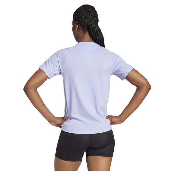 Adidas Own The Run 3 Stripes T-shirt Med Korte ærmer  XS Kvinde