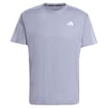Miniatyrbild 3 av 4: Adidas Own The Run 3 Stripes T-shirt Med Korta ärmar  S / Regular Man