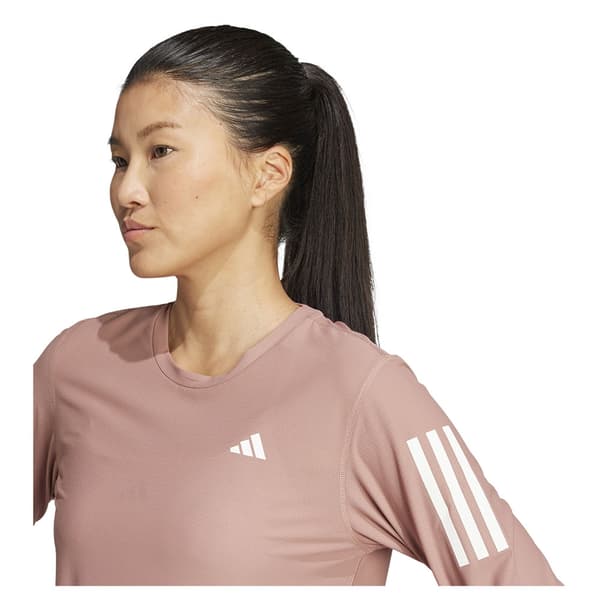 Adidas Own The Run T-shirt Med Lång ärm  XS Kvinna