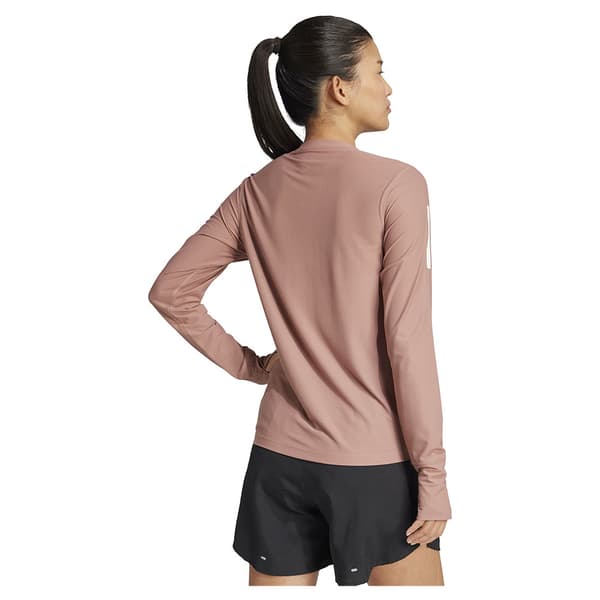 Adidas Own The Run T-shirt Med Lång ärm  XS Kvinna