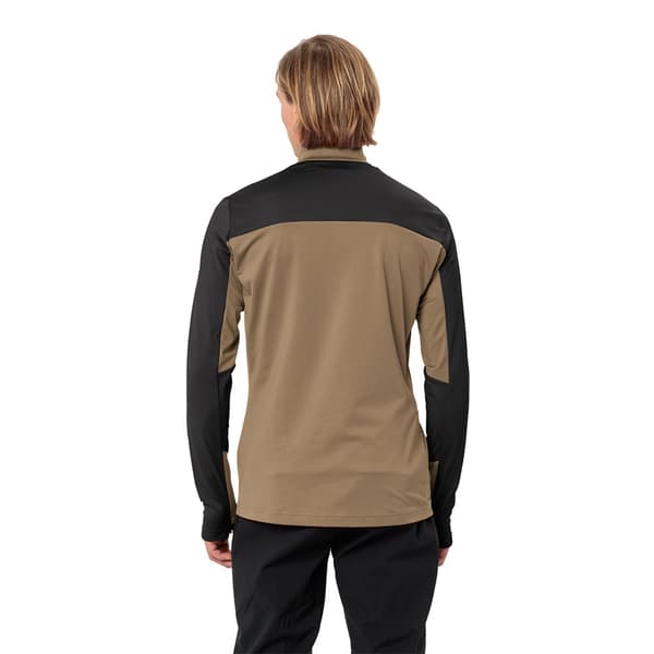 Vaude Livigno Ii T-shirt Med Lång ärm Brun XL Man