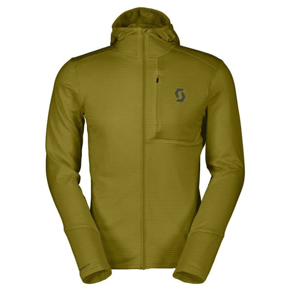 Scott Defined Light Sweatshirt Med Dragkedja Grönt M Man