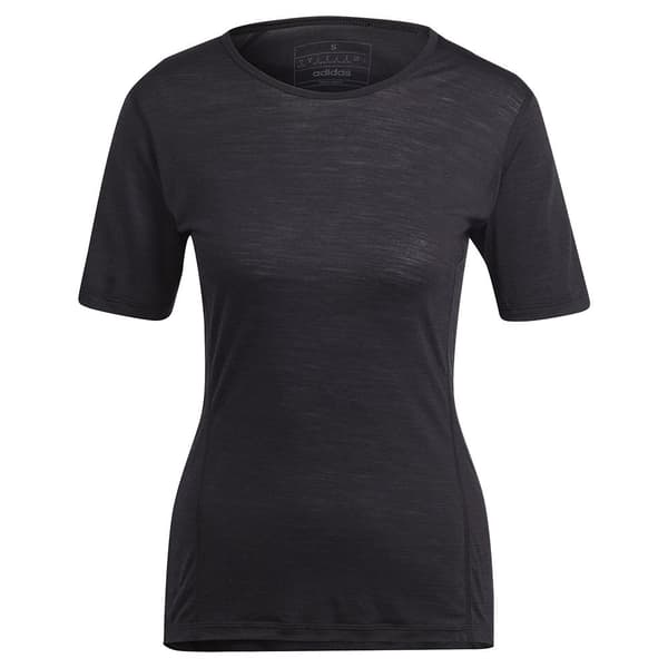 Adidas Xperior Merino 150 Baselayer Lyhythihainen T-paita Musta L Nainen