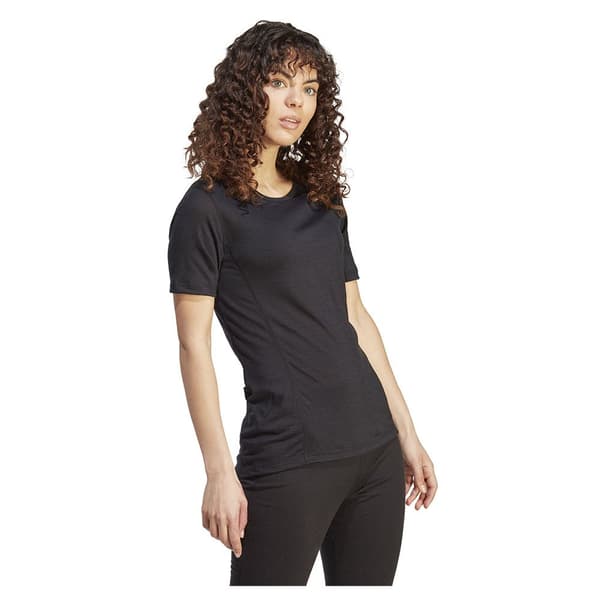 Adidas Xperior Merino 150 Baselayer Lyhythihainen T-paita Musta L Nainen