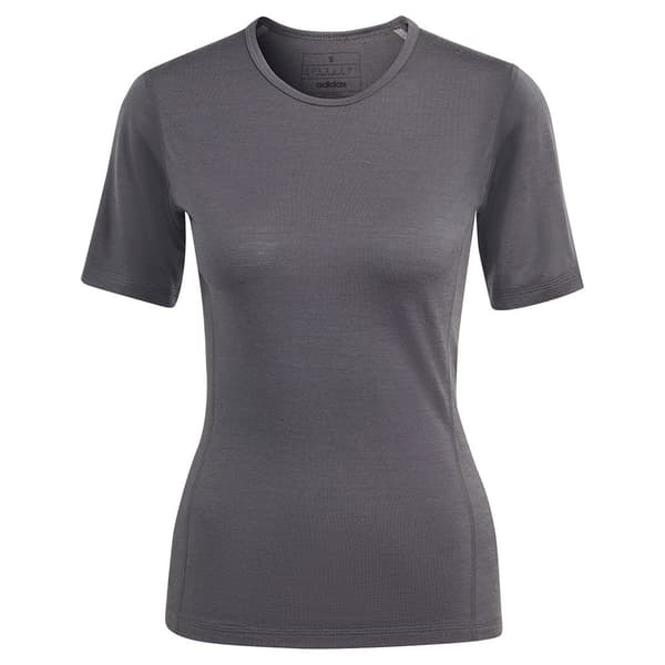 Adidas Xperior Merino 200 Baselayer T-shirt Med Korta ärmar Grå XS Kvinna