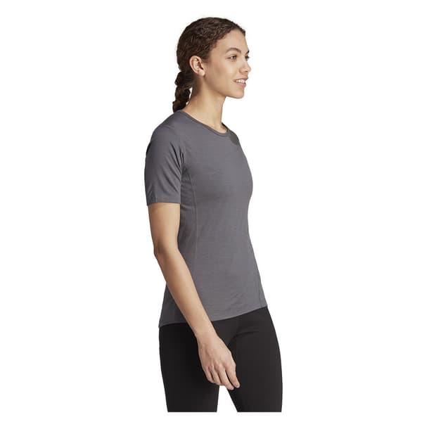 Adidas Xperior Merino 200 Baselayer T-shirt Med Korta ärmar Grå XS Kvinna