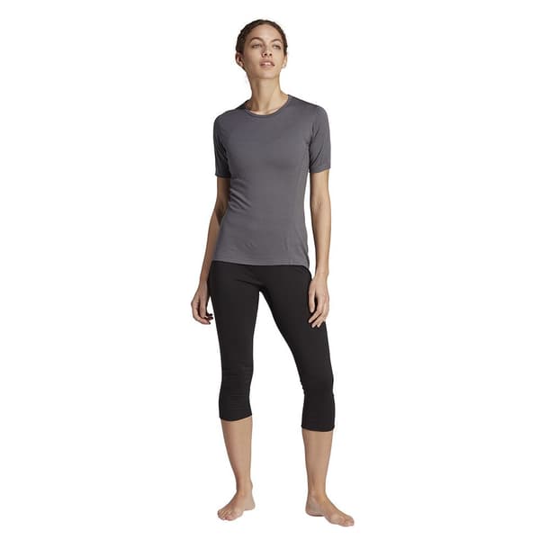 Adidas Xperior Merino 200 Baselayer T-shirt Med Korta ärmar Grå XS Kvinna