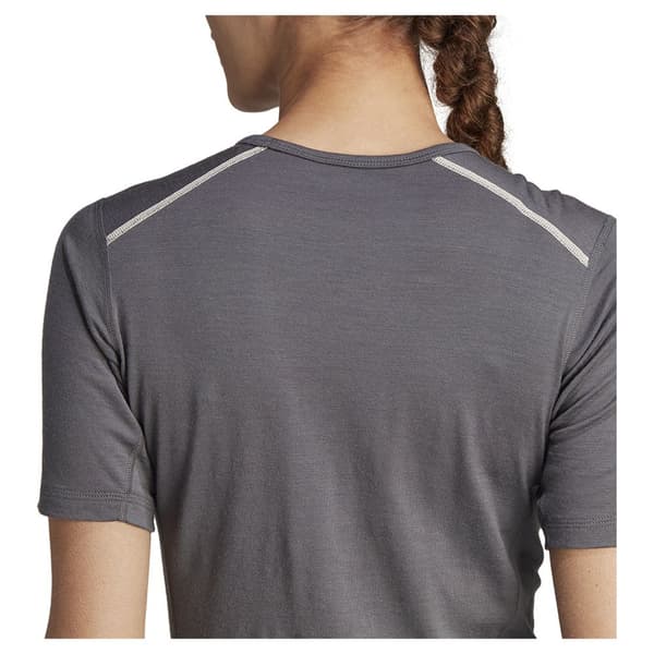 Adidas Xperior Merino 200 Baselayer T-shirt Med Korta ärmar Grå XS Kvinna
