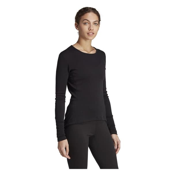 Adidas Xperior Merino 260 Baselayer T-shirt Med Lång ärm Svart L Kvinna