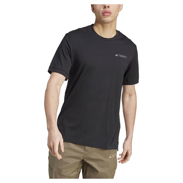 Adidas Xpl Logo T-shirt Med Korta ärmar Svart 2XL Man