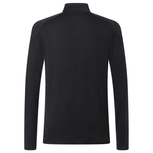 Super.natural Arctic230 Halv Dragkedja Långärmad T-shirt Svart S Man