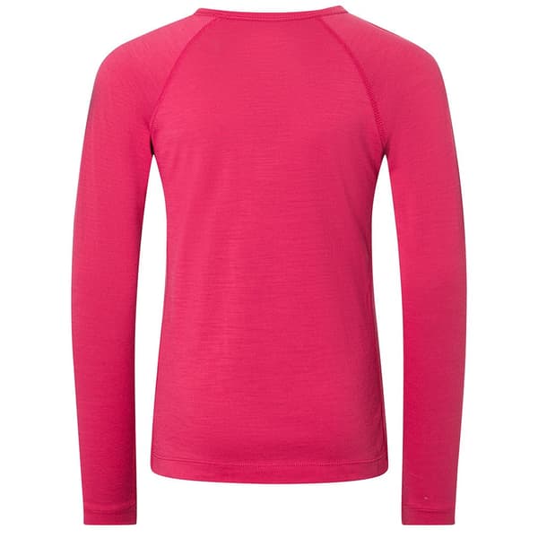 Super.natural Bennie Bear175 T-shirt Med Lång ärm Rosa 110 cm