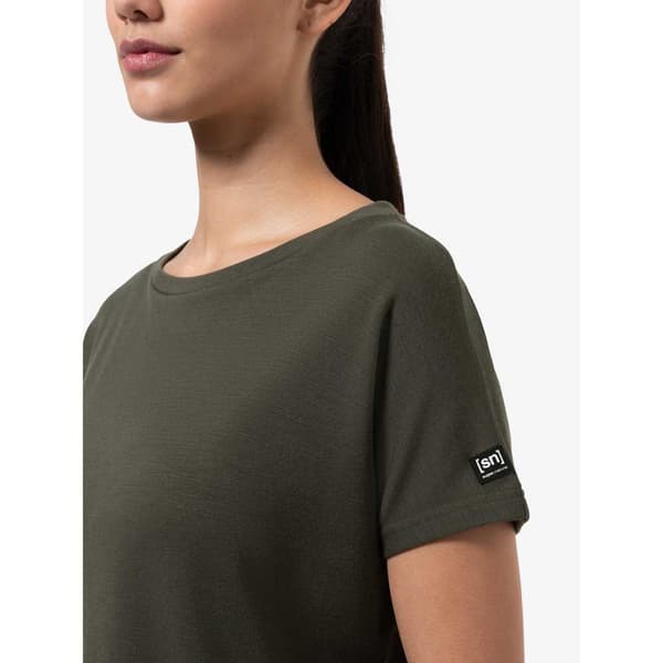 Super.natural Cosy T-shirt Med Korte ærmer Grøn L Kvinde