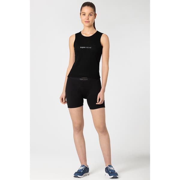 Super.natural Grava Under ærmeløs T-shirt Sort XS Kvinde