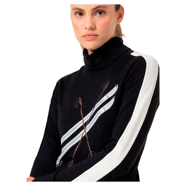 Super.natural Kryssede Ski Collegepaita Musta XL Nainen