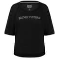 Miniatyrbillede 1 af 2: Super.natural Liquid Flow T-shirt Med Korte ærmer Sort S Kvinde