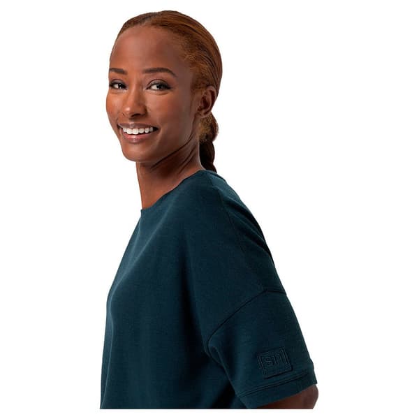Super.natural Oversized Bio T-shirt Med Korta ärmar Blå L Kvinna