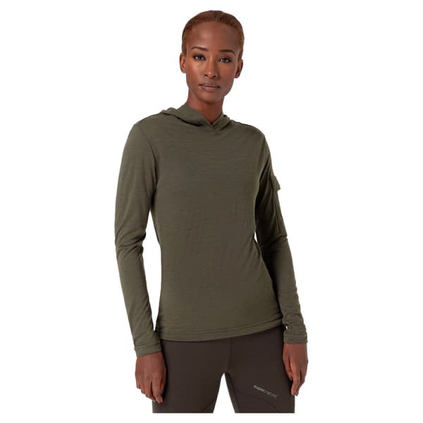 Super.natural Relax Light Pocket Sweatshirt Grøn M Kvinde