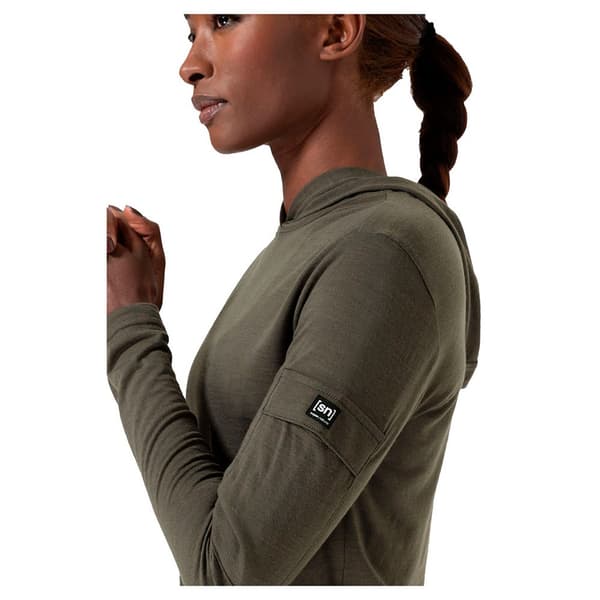 Super.natural Relax Light Pocket Sweatshirt Grøn L Kvinde