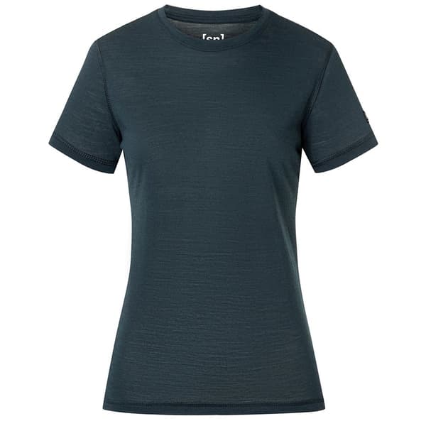 Super.natural Sierra140 T-shirt Med Korte ærmer Blå M Kvinde