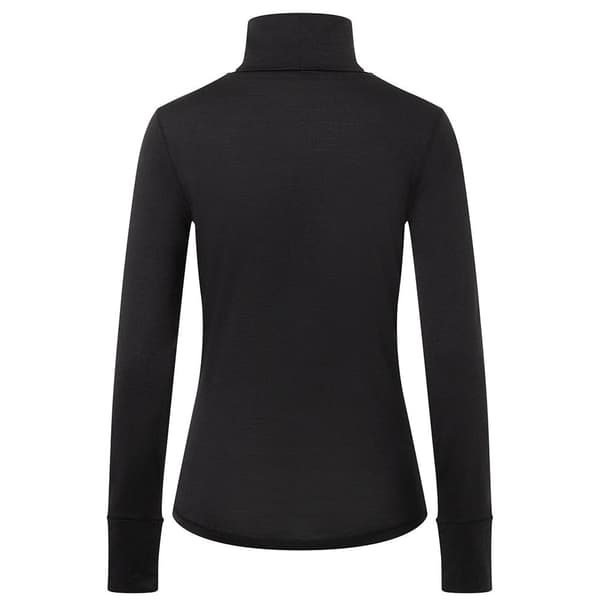 Super.natural Skiing Roll Neck T-shirt Med Lange ærmer Sort L Kvinde