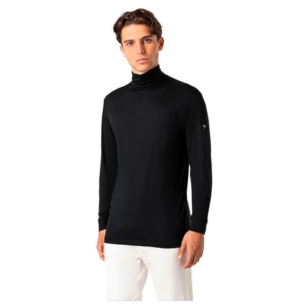 Super.natural Skiing Roll Neck Sweatshirt Sort XL Mand