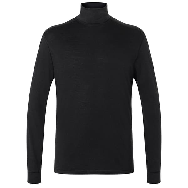 Super.natural Skiing Roll Neck Sweatshirt Sort 2XL Mand